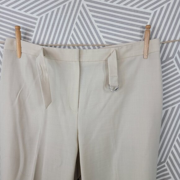 Ralph Lauren Womens Wool Blnd Dress Pants Sz 16 37" Career Old Money Capsule Tan - Picture 4 of 7